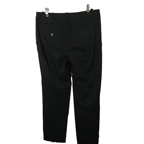 Talbots Woman 6 Trousers Black Signature Slim Straight Pocket Pants - Picture 12 of 12